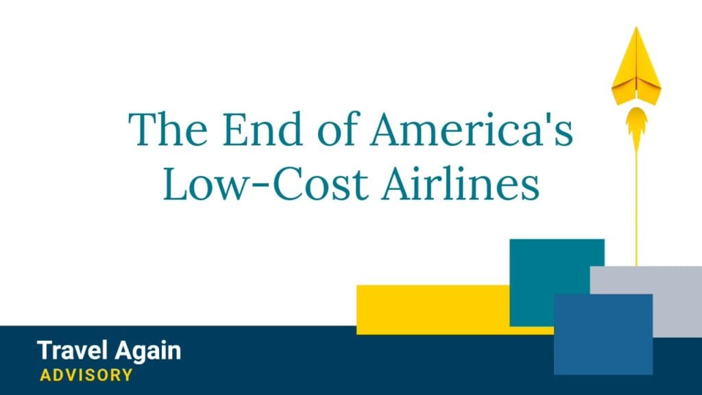 The end of America's low-cost airlines