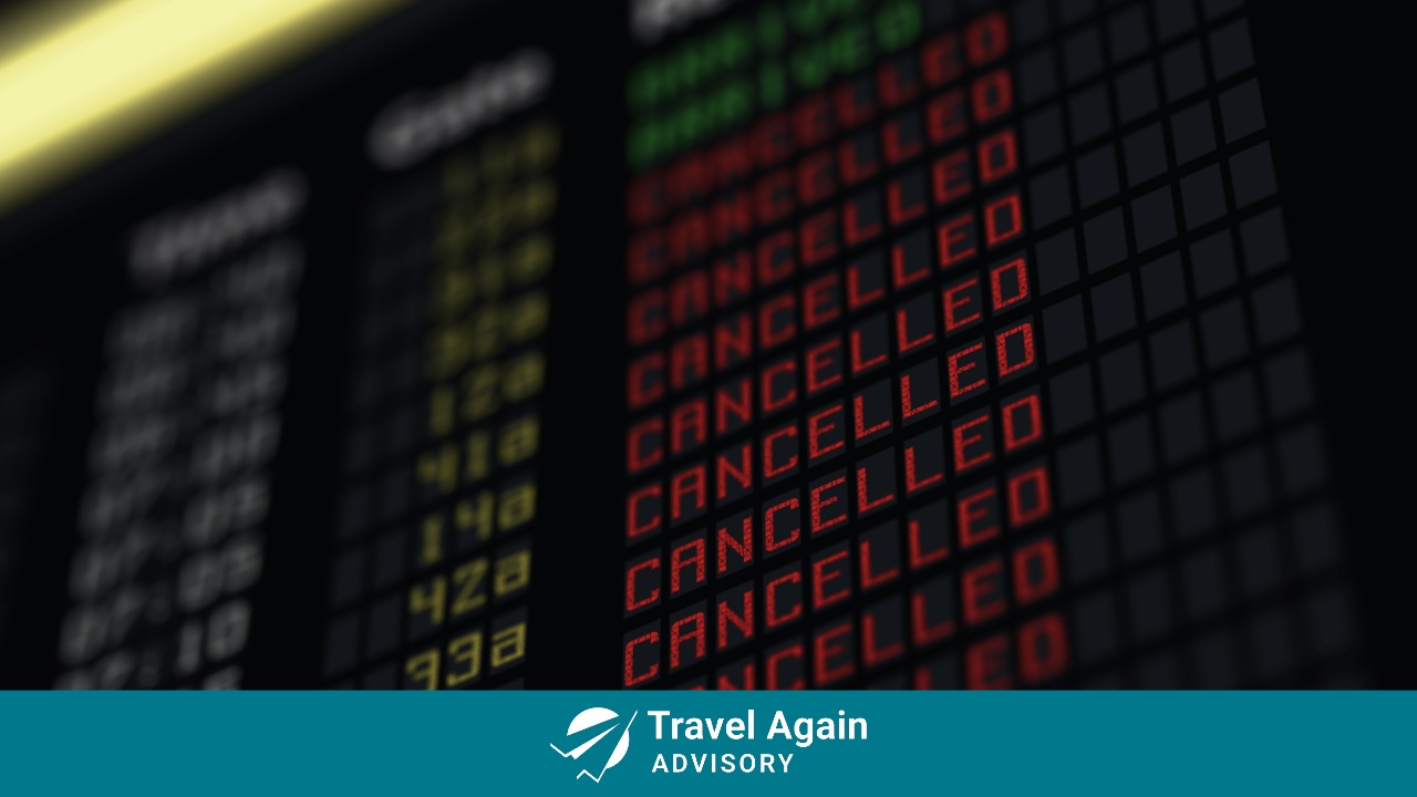 Flights are being canceled over the government shutdown